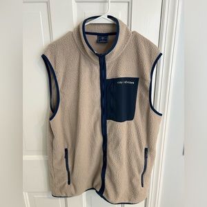 Vineyard Vines Mens Sherpa Vest size Large
